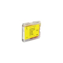 Tinteiro Compativel Brother LC1000/LC970 XXL Amarelo