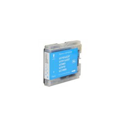 Tinteiro Compativel Brother LC1000/LC970 XXL Azul
