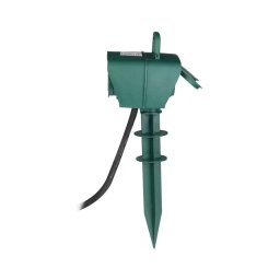 Coluna exterior com tomada SCHUKO 4Z 230V IP44