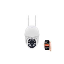 Solight 1D76 – Câmara IP rotativa de exterior inteligente 5V/FULL HD 1080p IP66