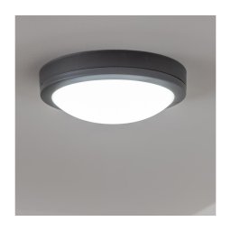 Brilagi - Iluminação de teto exterior LED LED/20W/230V diâmetro 23 cm IP54 antracite