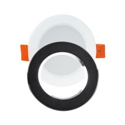 Iluminação embutida LED ZOE LED/4,8W/230V preto