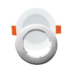 Iluminação embutida LED ZOE LED/4,8W/230V prateado