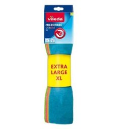 Pano Microfibras 36x38cm XL Colors Vileda 4un