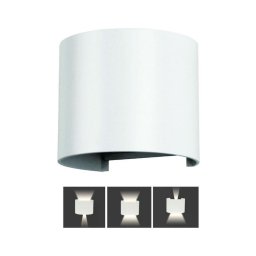 Iluminação de parede exterior LED LED/6W/230V 4000K IP65 branco