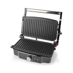 Nedis KAGR131FSR - Grelhador de contacto 1500W/230V