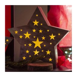 Retlux - Decoração de Natal LED LED/2xAAA estrela