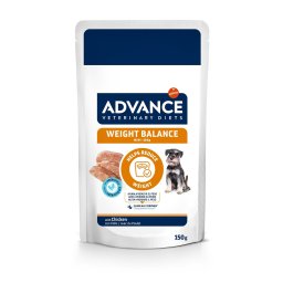 16x150g Dog Weight Balance Mini Advance Veterinary Diets saquetas cães