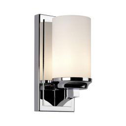 Feiss FE-AMALIA1-SBATH -Iluminação LED para casa de banho AMALIA 1xG9/3,5W/230V IP44 cromado