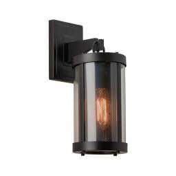 Feiss - Iluminação de parede BLUFFTON 1xE27/100W/230V preto