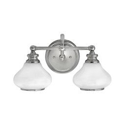 Hinkley HK-AINSLEY2-BATH - Iluminação de parede LED AINSLEY 2xG9/3,5W/230V cromado
