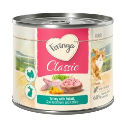 18x200g Feringa Menus Duo Coelho e peru