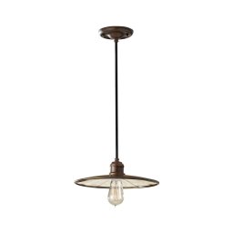 Feiss - Candelabro suspenso URBAN RENEWAL 1xE27/60W/230V bronze