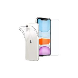 Capa de silicone transparente para iPhone 14 Pro Max 6.7 de 0.5mm