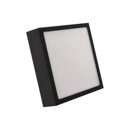 Iluminação de teto LED LED/12,5W/230V 3000/3500/4000K 17x17 cm preto