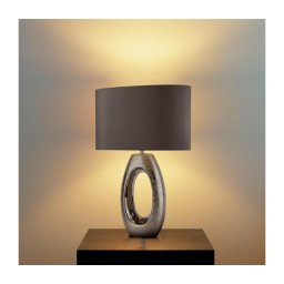 Searchlight EU1213CC - Candeeiro de mesa ARTISAN 1xE27/60W/230V