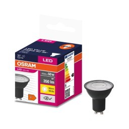 Lâmpada LED VALUE PAR16 GU10/4,5W/230V 2700K 36° preto - Osram