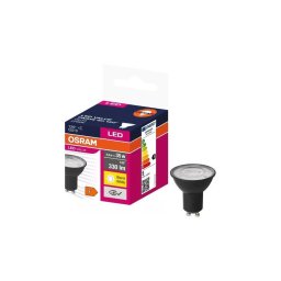 Lâmpada LED VALUE PAR16 GU10/4,5W/230V 2700K 120° preto - Osram