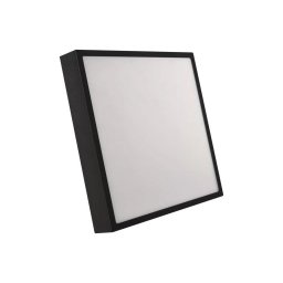 Iluminação de teto LED LED/28,5W/230V 3000/3500/4000K 30x30 cm preto
