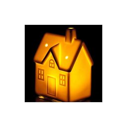 Retlux - Decoração em porcelana LED/3xLR44/branco quente casa branco