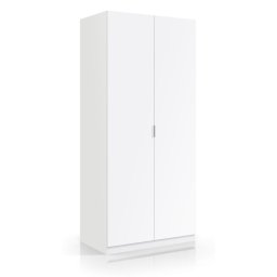 GUARDA-ROUPA COM 2 PORTAS E PRATELEIRAS ISAR