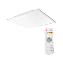 Luminária de teto LED dimmável 40W 230V + controle 2700K-6000K quadrada