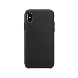 Capa silicone preta para iPhone X/ XS
