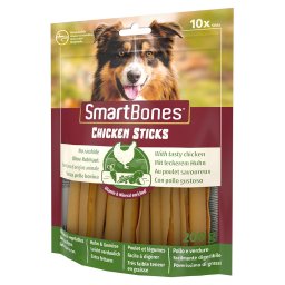 10uds. palitos enrolados com frango SmartBones snacks cães
