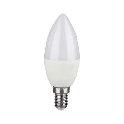 Lâmpada LED RGB com regulação E14/4,8W/230V 4000K + controlo remoto