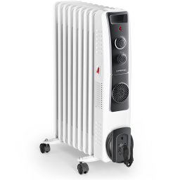 Trotec Radiador a Óleo, 2000 W, 9 Elementos, 3 Níveis de Potência – TRH 22 E