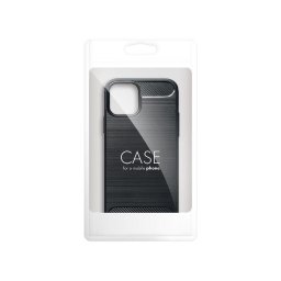 Capa Forcell Carbon preta para iPhone 13