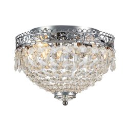 Markslöjd 108423 - Iluminação de teto JOLINE 2xE14/40W/230V cromado