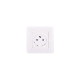 Solight 5B142 − Tomada SLIM PUSH, branco