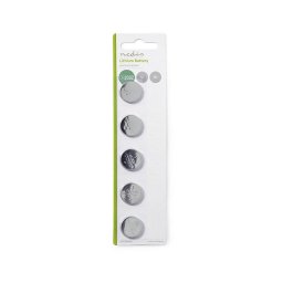 Nedis BALCR20325BL - 5 pcs Pilhas de lítio CR2032 3V