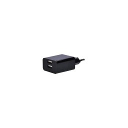 Solight DC48A - Adaptador para carregamento 2xUSB/3100mA/230V preto