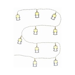 Retlux - LED guirlanda 10xLED/2xAA 1,8m branco quente