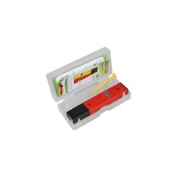 Medidor de pH com solução de calibração PH-2011 4xLR44
