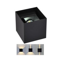Iluminação de parede exterior KIOTO 1xG9/5W/230V IP44 preta