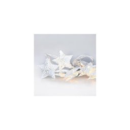 Solight 1V224 - Guirlanda LED 10xLED/2xAA 2m branco quente
