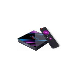 Box de TV Android SMART 4GB RAM 4K Wi-Fi + controlo remoto