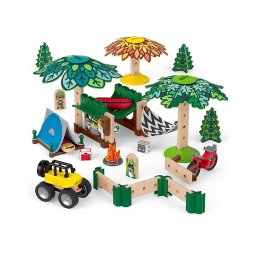 Fisher-Price - Conjunto de construção infantil Wonder Makers Camping