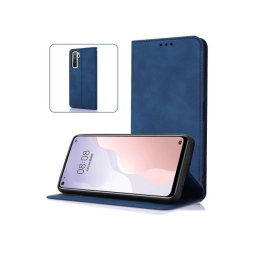 Capa Samsung Galaxy A33 5G (Samsung A336) Flip Book Pele Azul