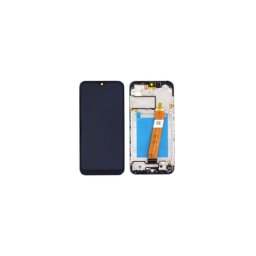 Touchscreen com Display e Aro Samsung Galaxy A01 (Samsung A015F Conetor Pequeno) Preto