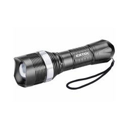 Extol - Lanterna LED LED/1W/3xAA preto
