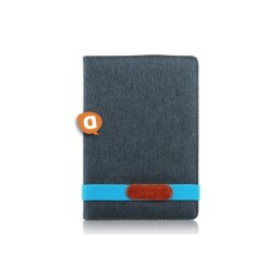 Capa Protetora Flip Book para Tablet 7" Universal "ART" Tipo Ganga Azul