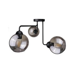 Candelabro integrado OSMO 3xE27/60W/230V preto antigo