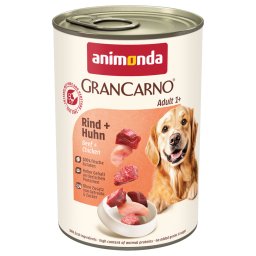 24x400g Carne de vaca e frango GranCarno Original animonda latas cães