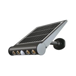 LED Luminária Solar de Parede c/ Sensor LED 8W 3,7V IP65 3000K 4000mAh