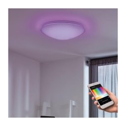 Eglo 32589 - LED RGB regulável teto GIRON-C LED/17W/230V