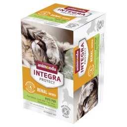 6x100g Adult Renal peru animonda Integra Protect terrinas gatos